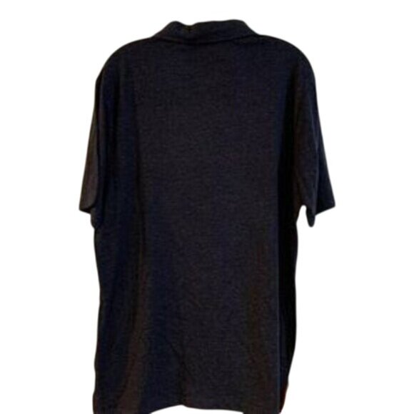 New Auburn Tigers AU Polo Golf Shirt Coaches Striped Size L NCAA Colosseum - Picture 6 of 8